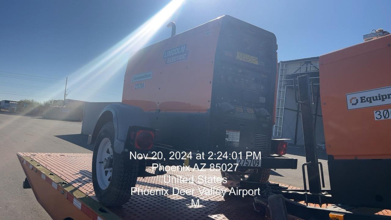 2022 Lincoln Electric LE400 Kubota V1505, Trlr, Cable Rack, Light Kit, ES Decals, T3