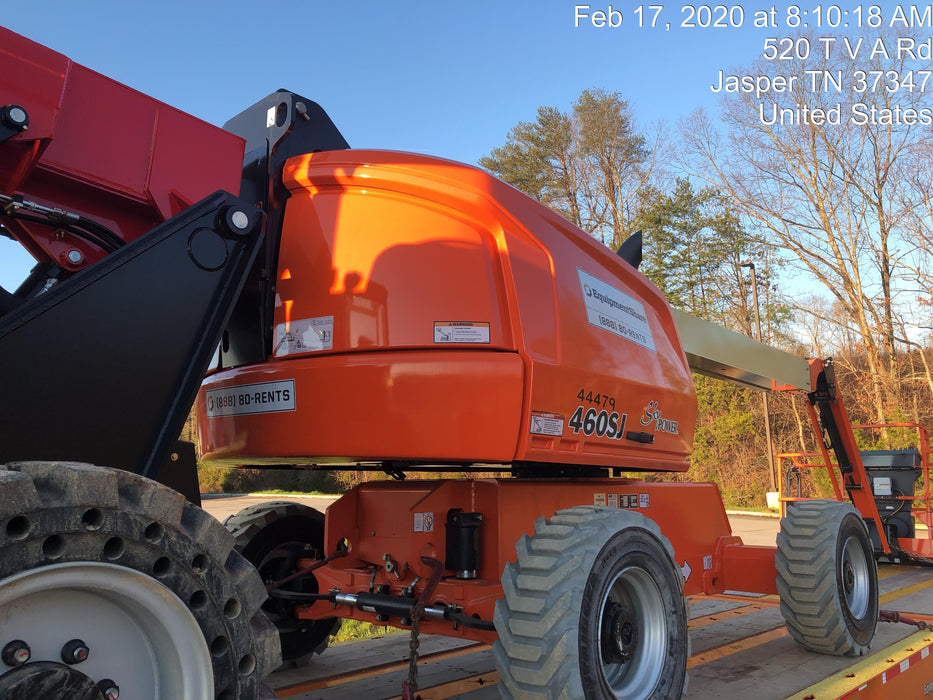 2019 JLG 460SJ Deutz Diesel Engine, FF Non Marking Tires, Rotating Beacon, Welder-Ready Package