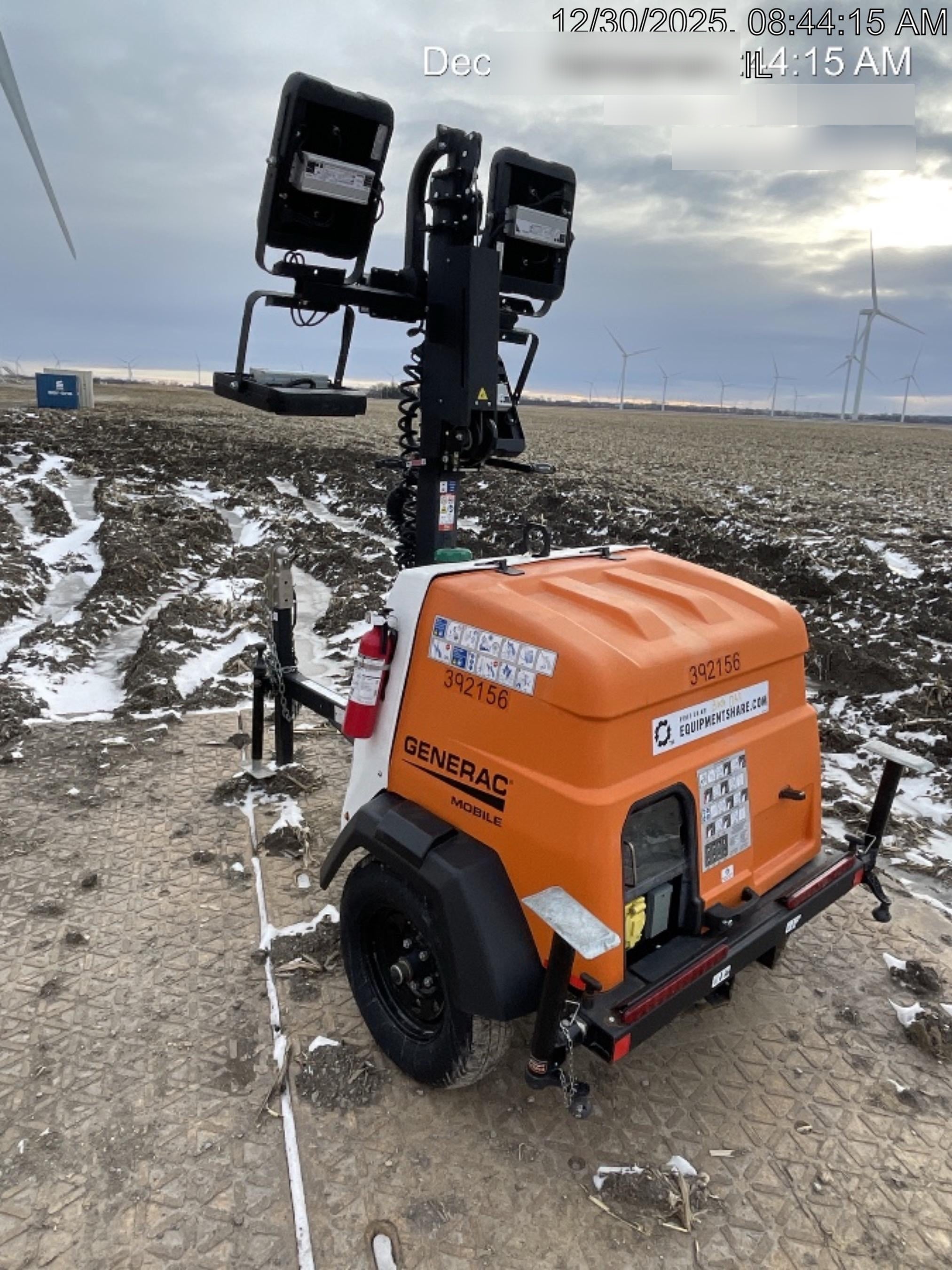2024 Generac MLT2 Diesel, Flex Switch 120V Input, Powerzone Controller, 
(4) 320W LED Lights, 4kW Generator, 39.9 Gal Fuel Tank, 2" Ball, T3