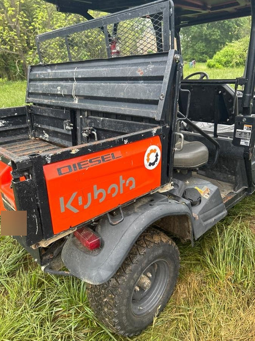 2021 Kubota RTV-X1140W-H Plastic Canopy, Windshield Acrylic Clear, LED Strobe Light, Wire Harness Kit, Back up Alarm