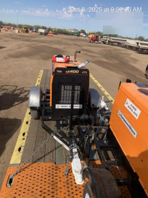 2022 Lincoln Electric LE400 Kubota V1505, Trlr, Cable Rack, Light Kit, ES Decals, T3