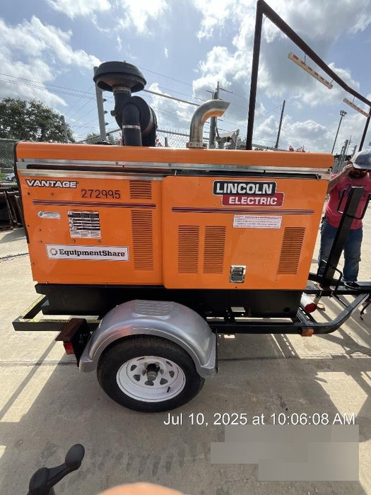 2022 Lincoln Electric Vantage 549X Crosslink Technology, Trailer Mounted, ES Decals, T3