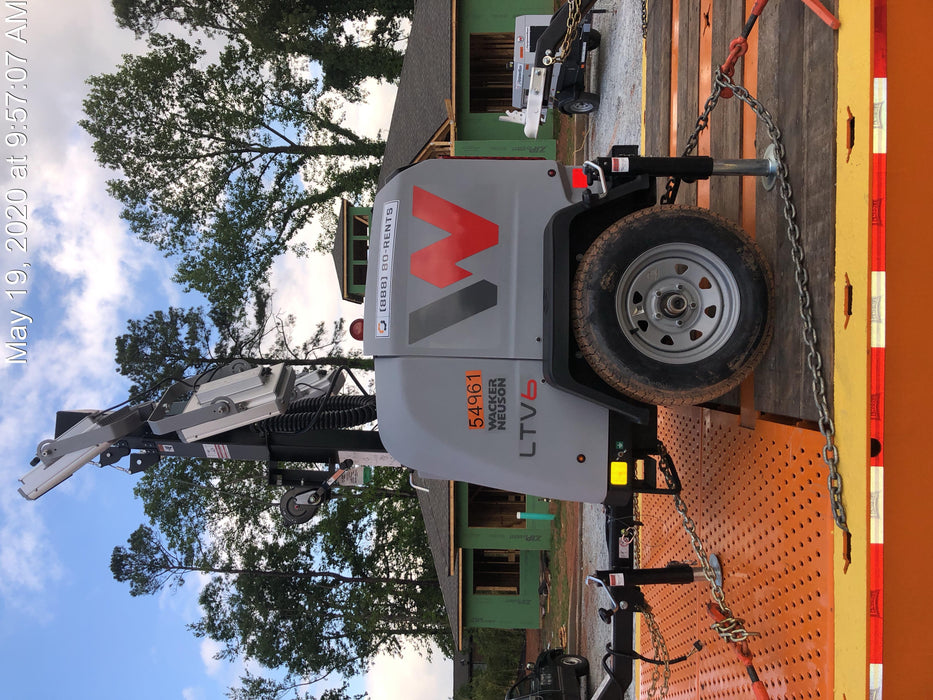 2019 Wacker Neuson LTV6K-LED Standard LED Towable Light Tower w/None