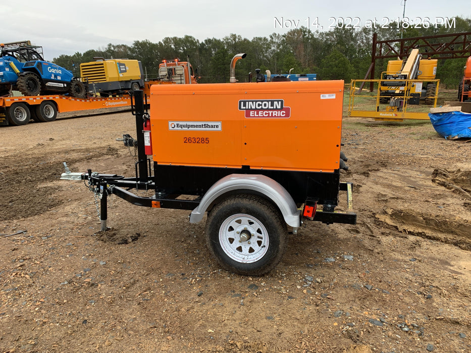 2022 Lincoln Electric LE400 Kubota V1505, Trlr, Cable Rack, Light Kit, ES Decals, T3