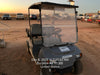 2022 Club Car CA100E Canopy, Fold down Windshield, Beacon, Back up Alarm, All-Trail Trials, HD 8 V Batteries, Trailer Hitch and Ball