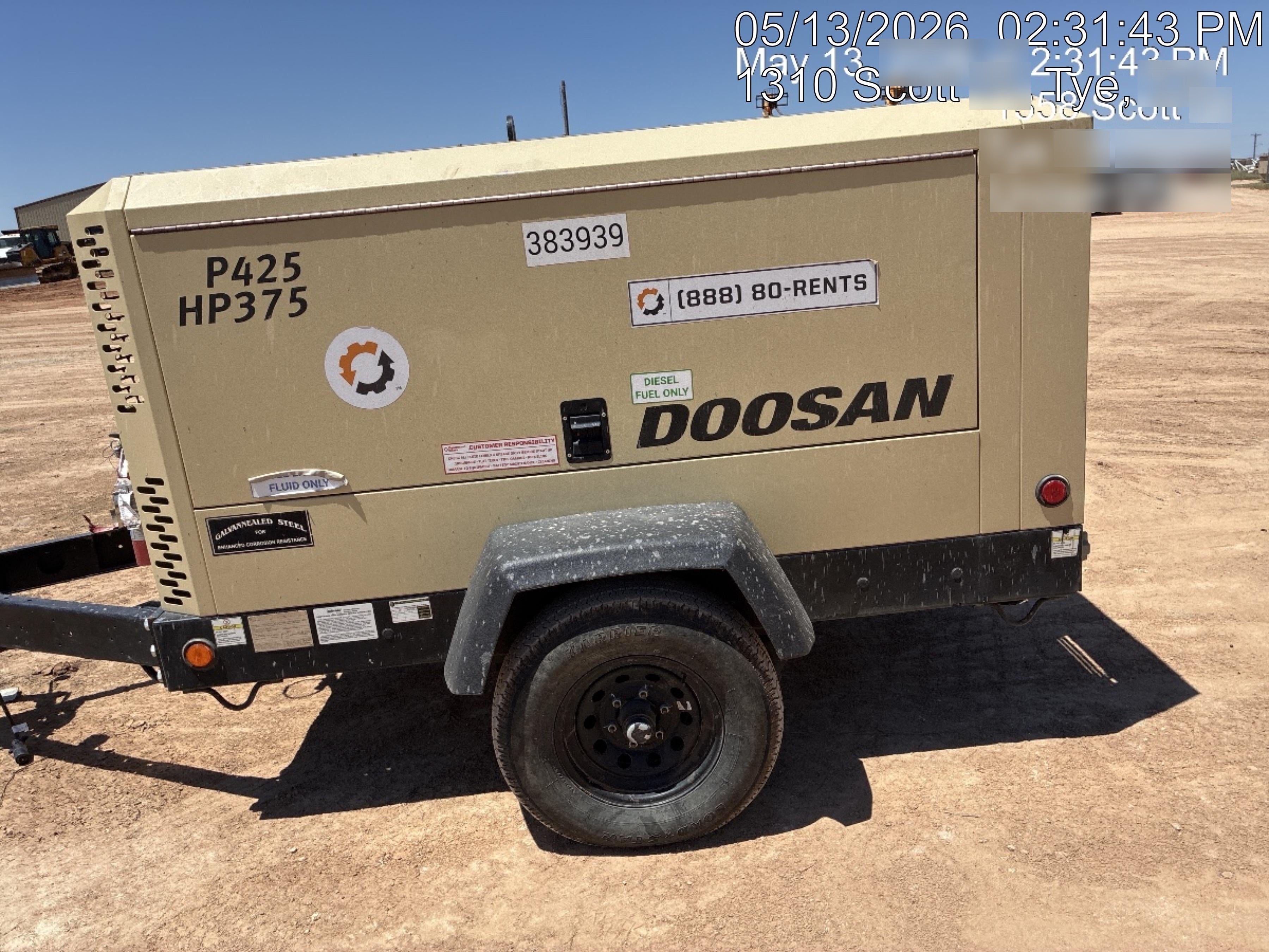 2023 DOOSAN P425/HP375WCU