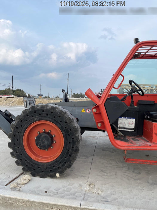 2018 Skyjack SJ1056 TH Skyjack 1056 TH Telehandler w/Open ROPS, Work Lights/Beacon, Solid Tires, 60" Carriage and Forks