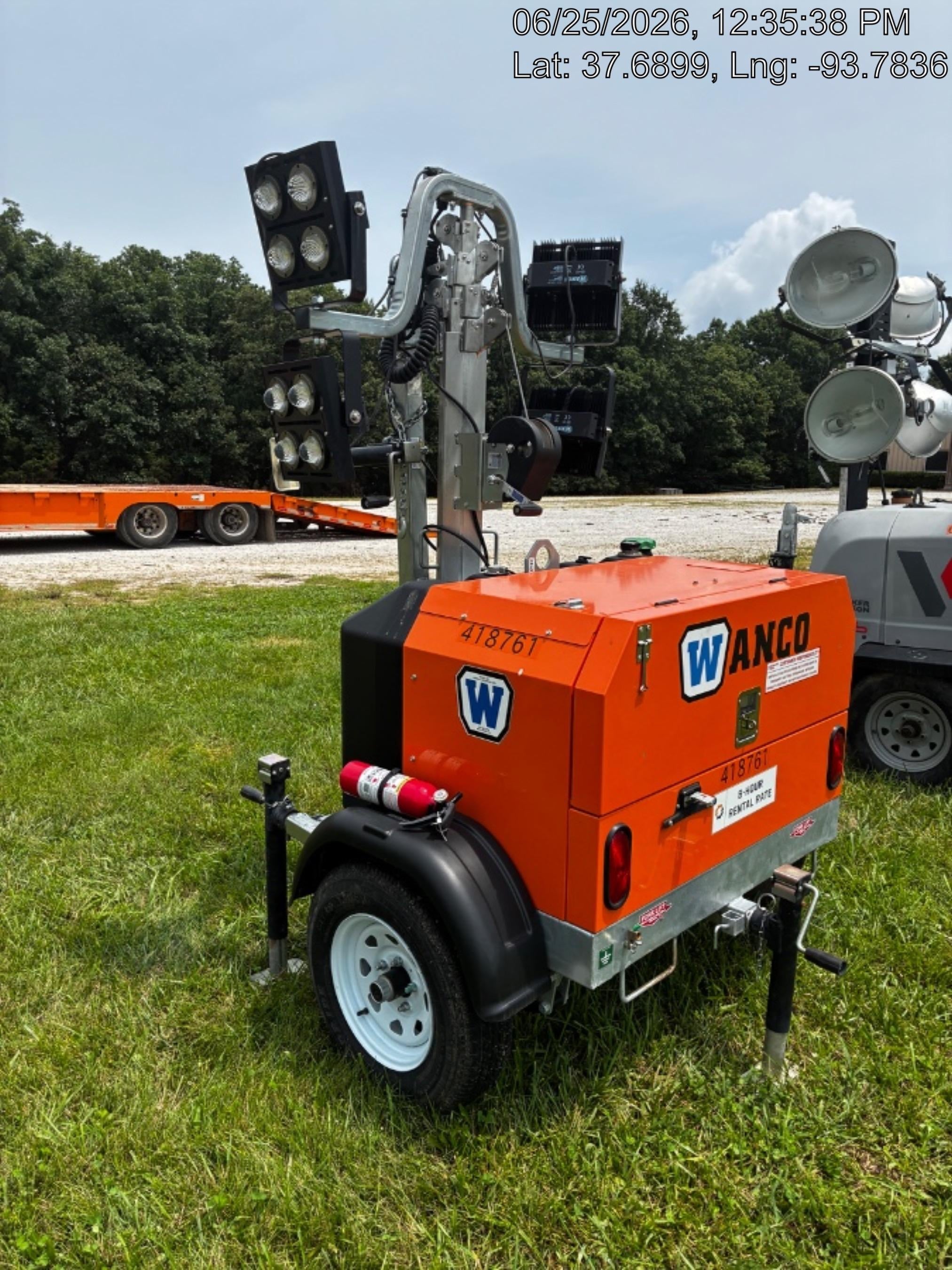2024 Wanco WLTT-4MM4K Diesel, Deep Sea Controller, Shore Power Plug, Auto Start, (4) 350W LED Floodlights, 4kW Generator, 60 Gal Fuel Tank, 2" Ball, T3