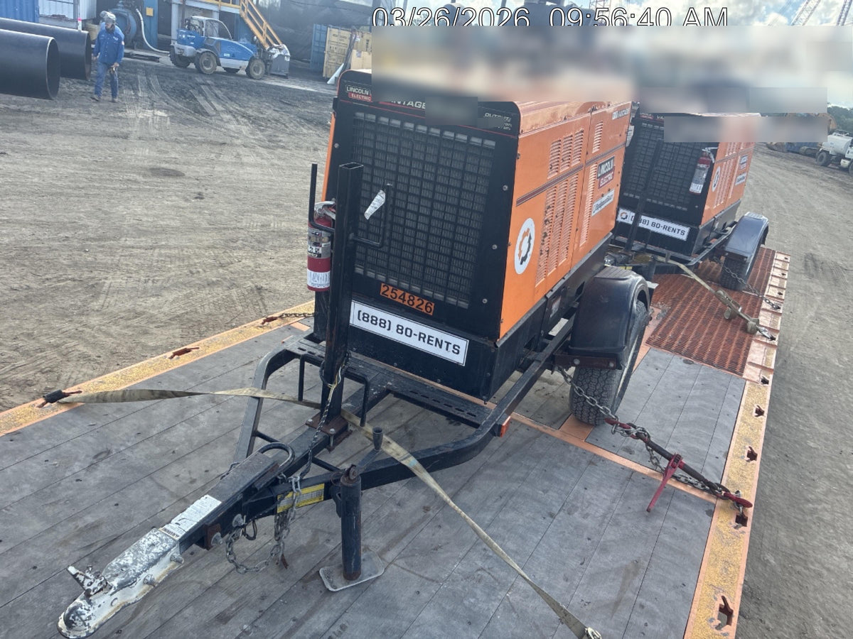 2022 Lincoln Electric Vantage 549X Crosslink Technology, Trailer Mounted, ES Decals, T3