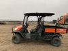 2022 Kubota RTV-X1140W-H Plastic Canopy, Windshield Acrylic Clear, LED Strobe Light, Wire Harness Kit, Back up Alarm