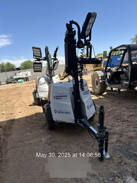 2024 Generac MLT2 Diesel, Flex Switch 120V Input, Powerzone Controller, 
(4) 320W LED Lights, 4kW Generator, 39.9 Gal Fuel Tank, 2" Ball, T3