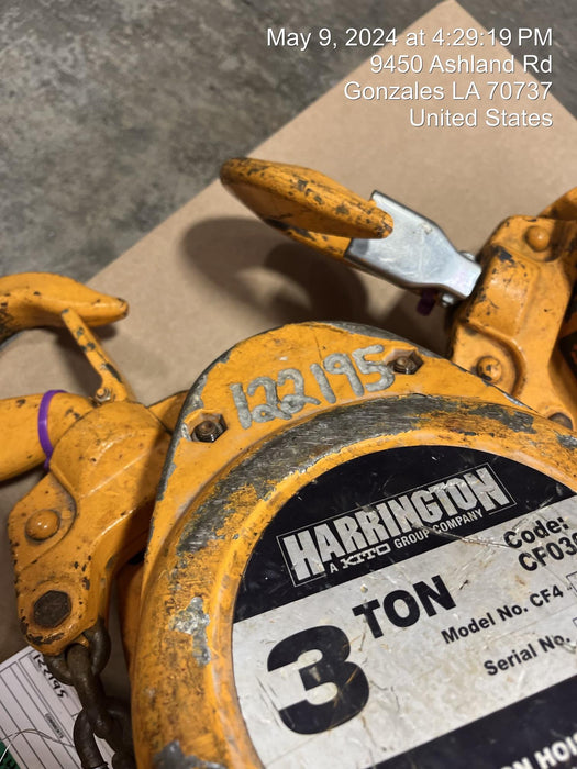 2020 HARRINGTON CF030-20