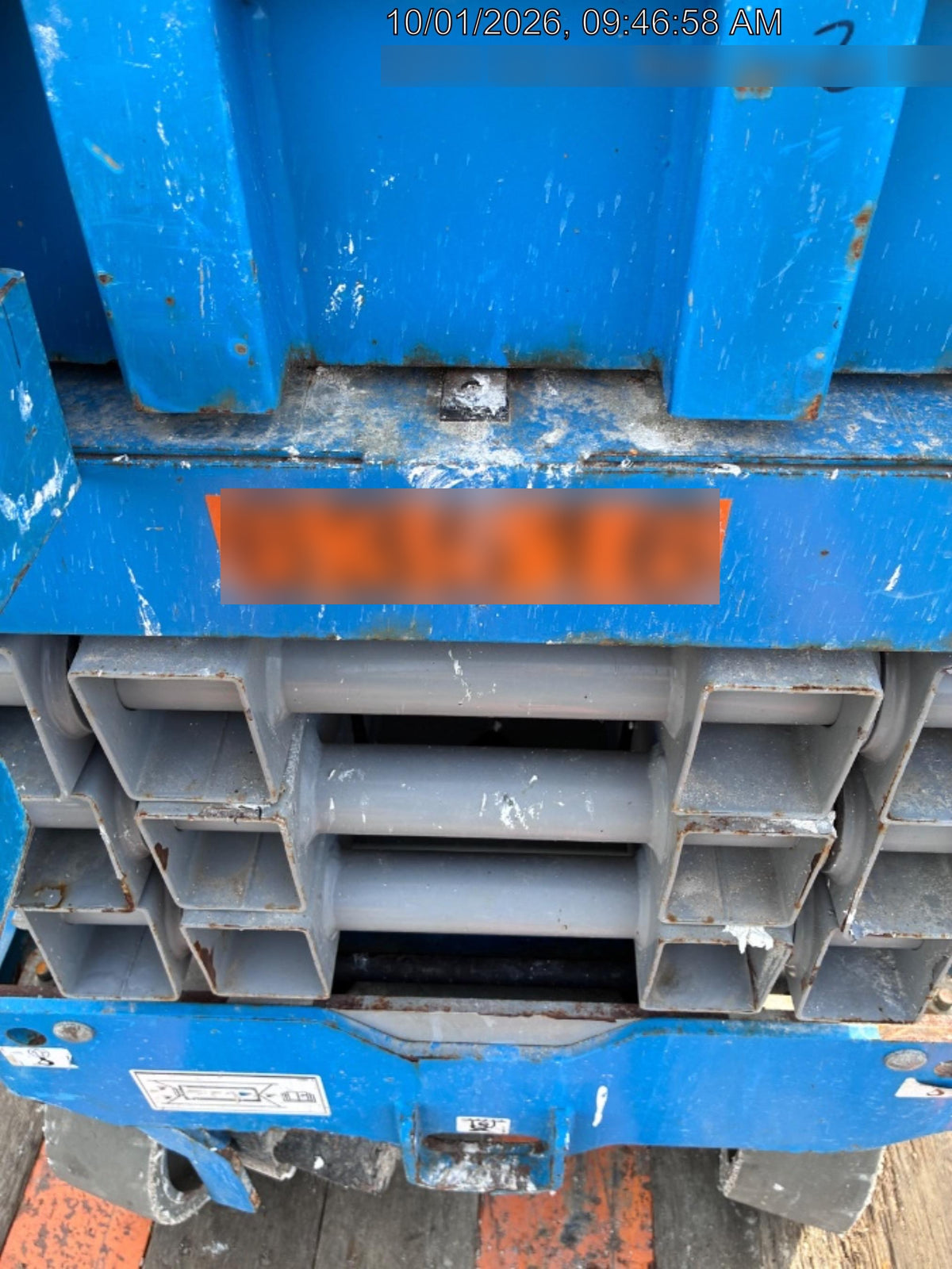 2020 Genie GS-1930 Solid Non Marking Tires, Beacon, Folding rails with half height swing gate
