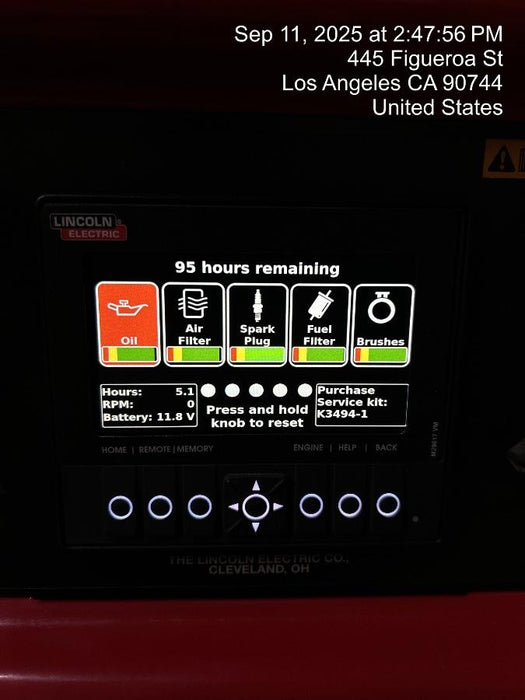 2025 LINCOLN ELECTRIC Ranger 260MPX