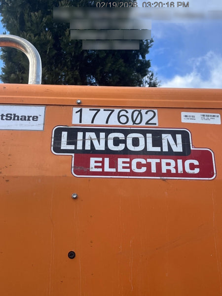 2021 Lincoln Electric Vantage 322 Vantage 322 Ready Pak 3 w/ Decals, ORANGE (includes trailer, cable rack, fender light kit) NO Telematics