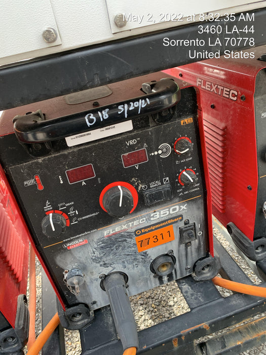 2020 LINCOLN ELECTRIC FLEXTEC 350X