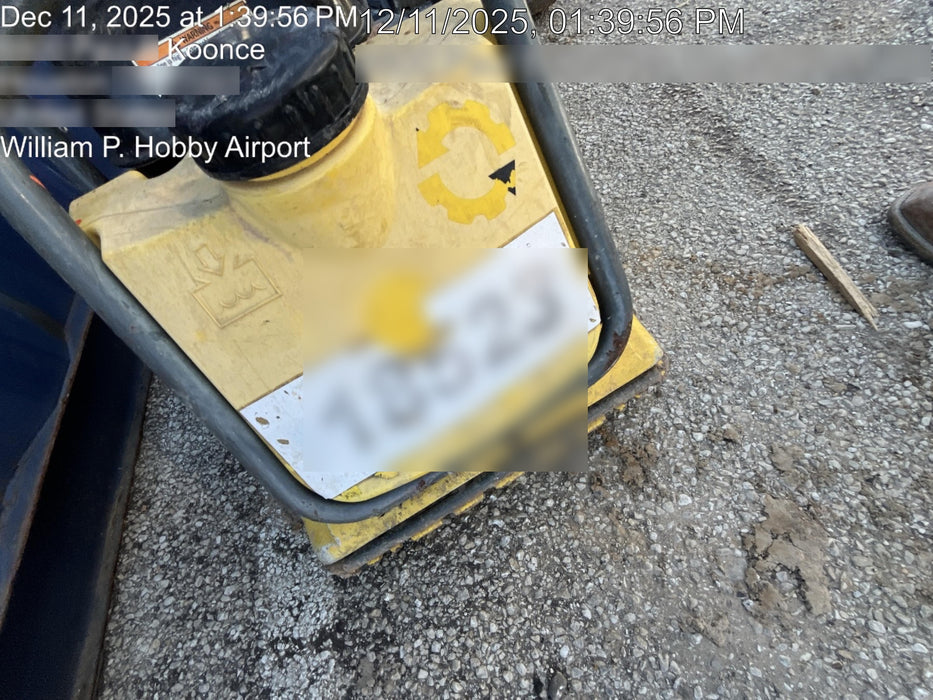 2018 Wacker Neuson WP1550AW Wacker Neuson WP1550AW Plate Compactor