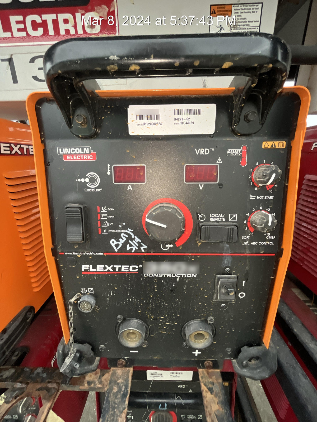 2022 LINCOLN ELECTRIC FLEXTEC 350X