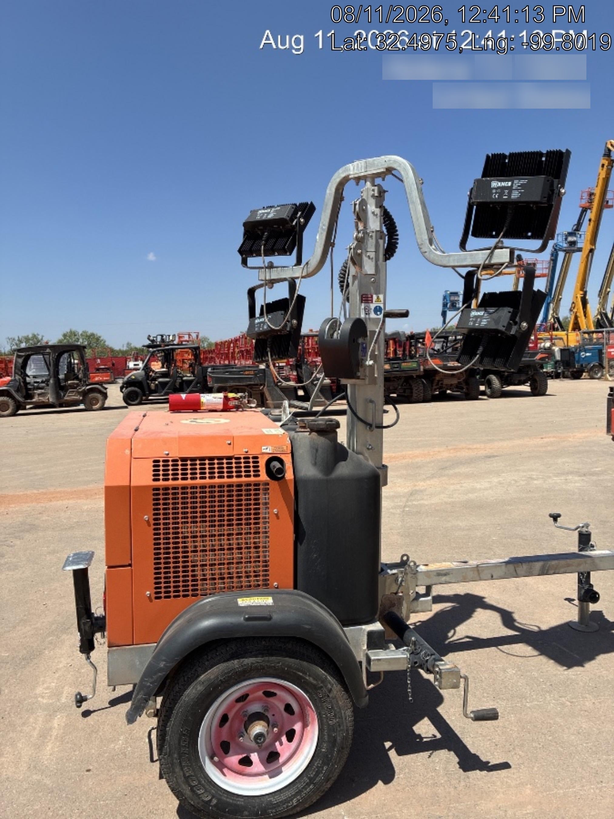 2024 Wanco WLTT-4MM4K Diesel, Deep Sea Controller, Shore Power Plug, Auto Start, (4) 350W LED Floodlights, 4kW Generator, 60 Gal Fuel Tank, 2" Ball, T3