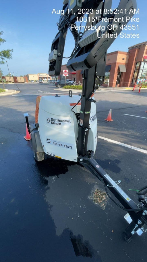 2023 Generac MLT2 Diesel, Flex Switch 120V Input, Powerzone Controller, (4) 320W LED Lights, 4kW Generator, 39.9 Gal Fuel Tank, 2" Ball, T3