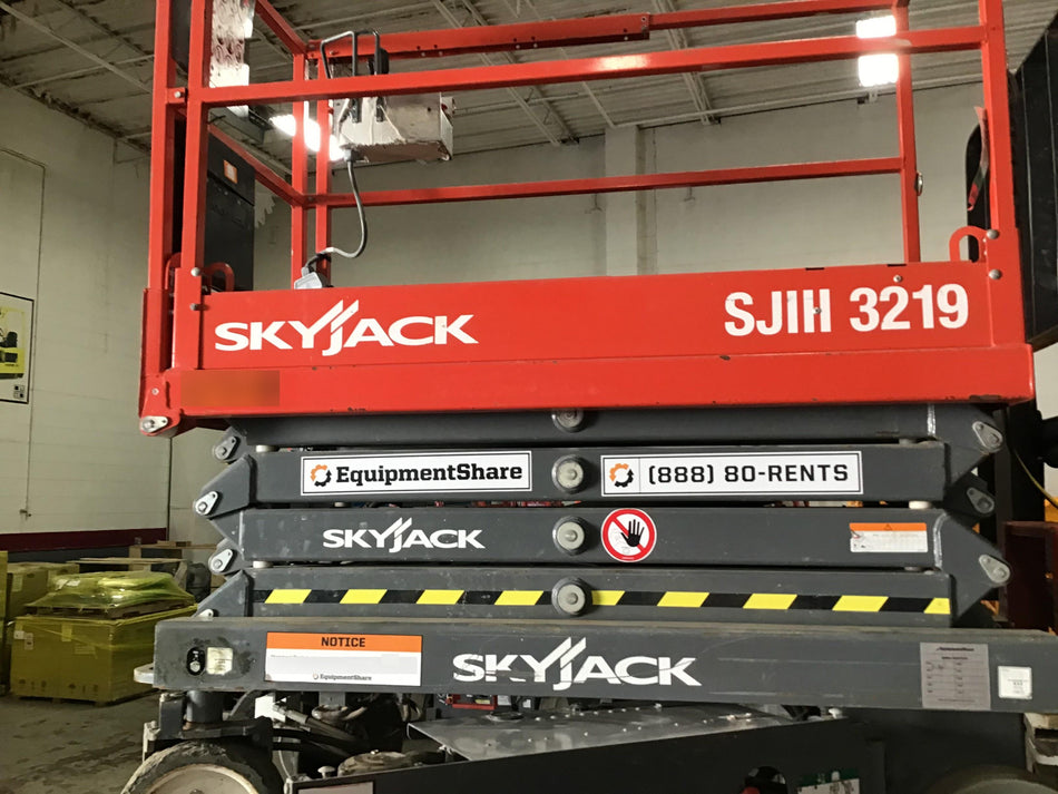 2016 Skyjack SJIII-3219 Standard Rental Specs
