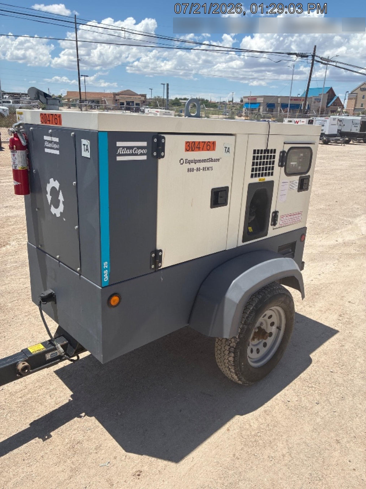 2023 ATLAS COPCO QAS25 CWK