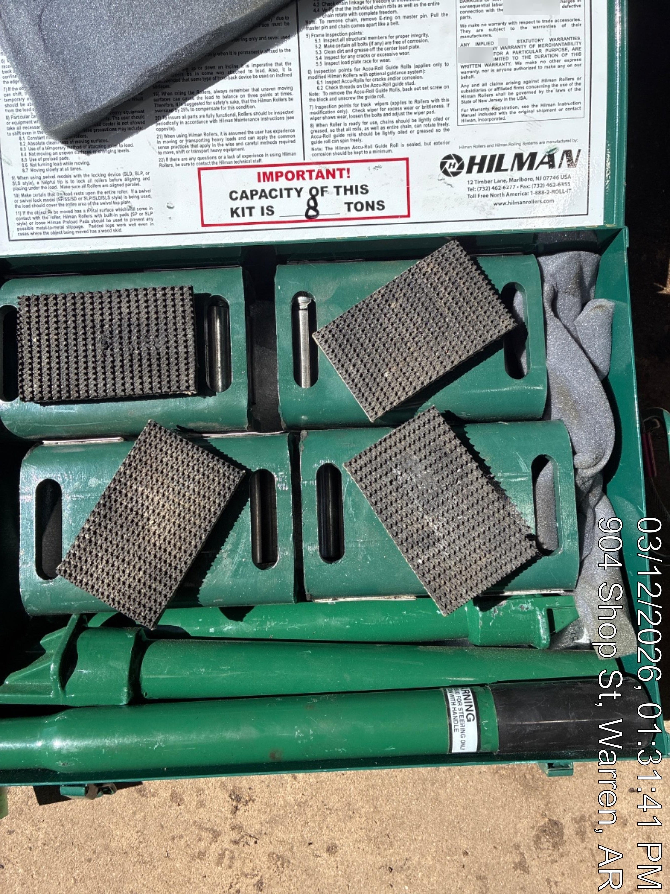 2024 HILMAN ROLLERS KRS-8-4S