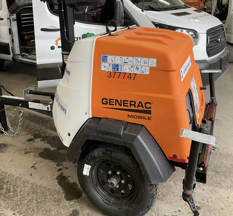 2023 Generac MLT2 Diesel, Flex Switch 120V Input, Powerzone Controller, 
(4) 320W LED Lights, 4kW Generator, 39.9 Gal Fuel Tank, 2" Ball, T3