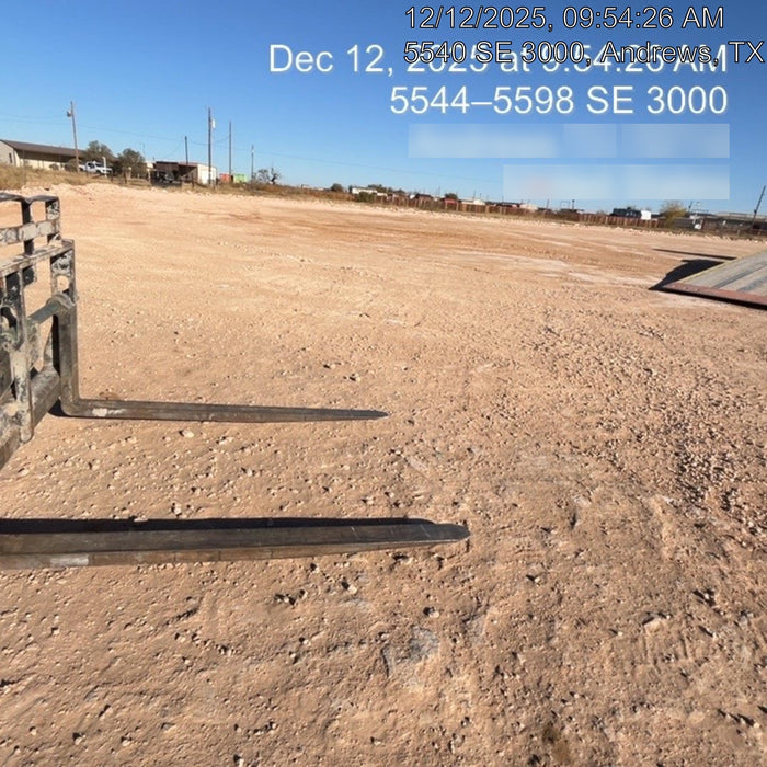 2017 Genie GTH-1056 Solid Tires, 60" carriage, Light Kit, Open ROPS