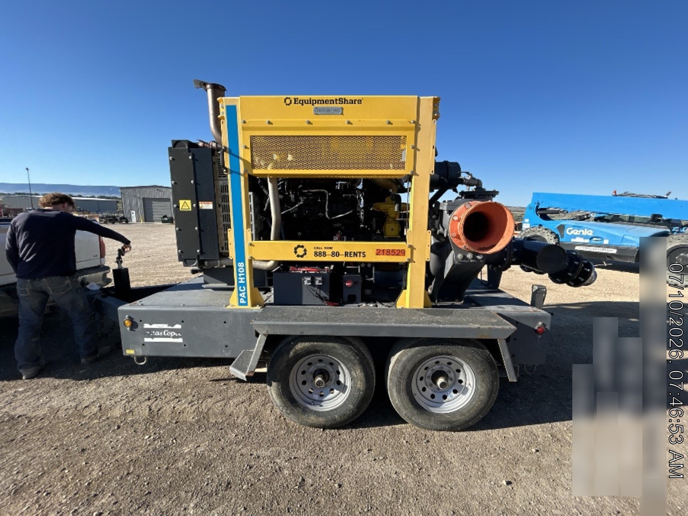 2022 ATLAS COPCO PAC H108 JD