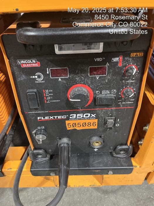 2025 LINCOLN ELECTRIC FLEXTEC 350X