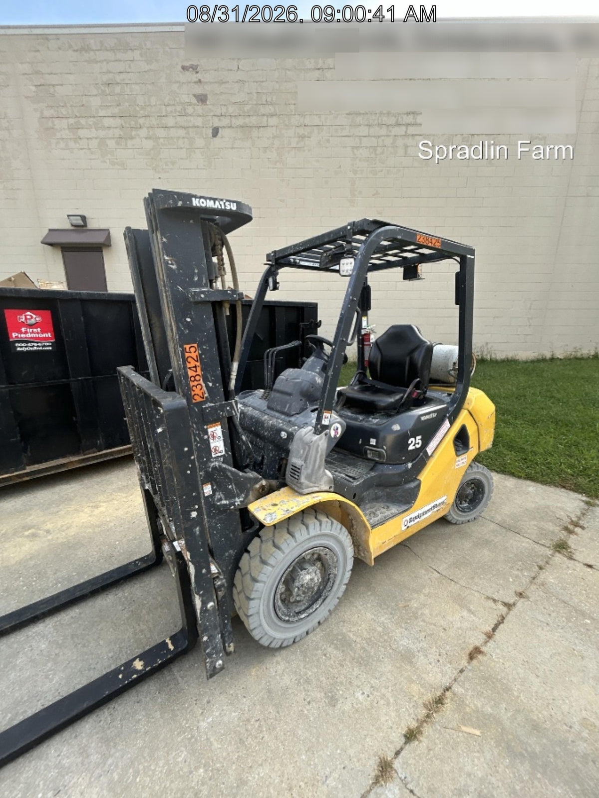2022 KOMATSU FG25T-16