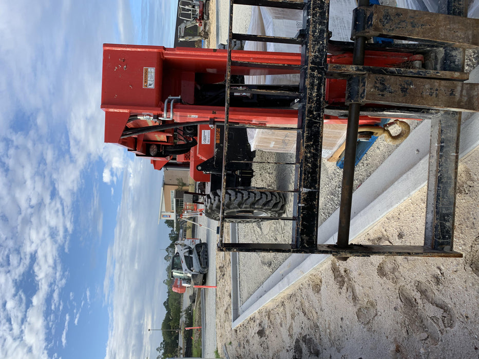 2019 Manitou MTA8044 74hp T4F, Open ROPS, Cab and Boom LED work lights, Auxiliary Hydraulics, Solid Tires, Amber strobe, Lift Hook 66" Carriage, 60" Forks