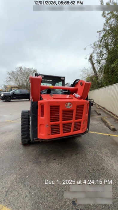 2019 Kubota SVL95-2S Cab/Heat/Air, Standard Tracks, Standard Flow w/Manual QC, 80" HD Bucket w/ Smooth Cutting Edge