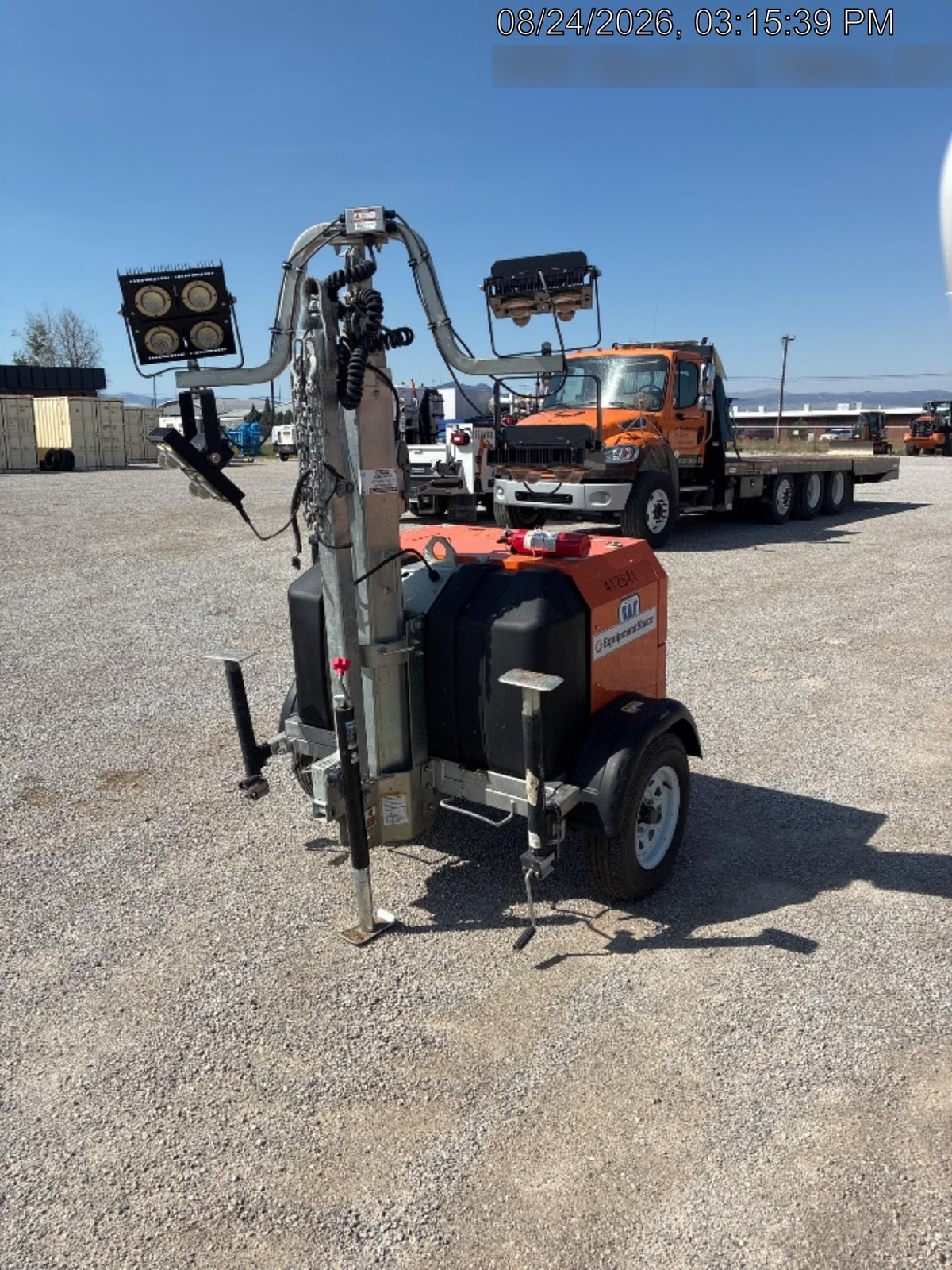 2024 Wanco WLTT-4MM4K Diesel, Deep Sea Controller, Shore Power Plug, Auto Start, (4) 350W LED Floodlights, 4kW Generator, 60 Gal Fuel Tank, 2" Ball, T3