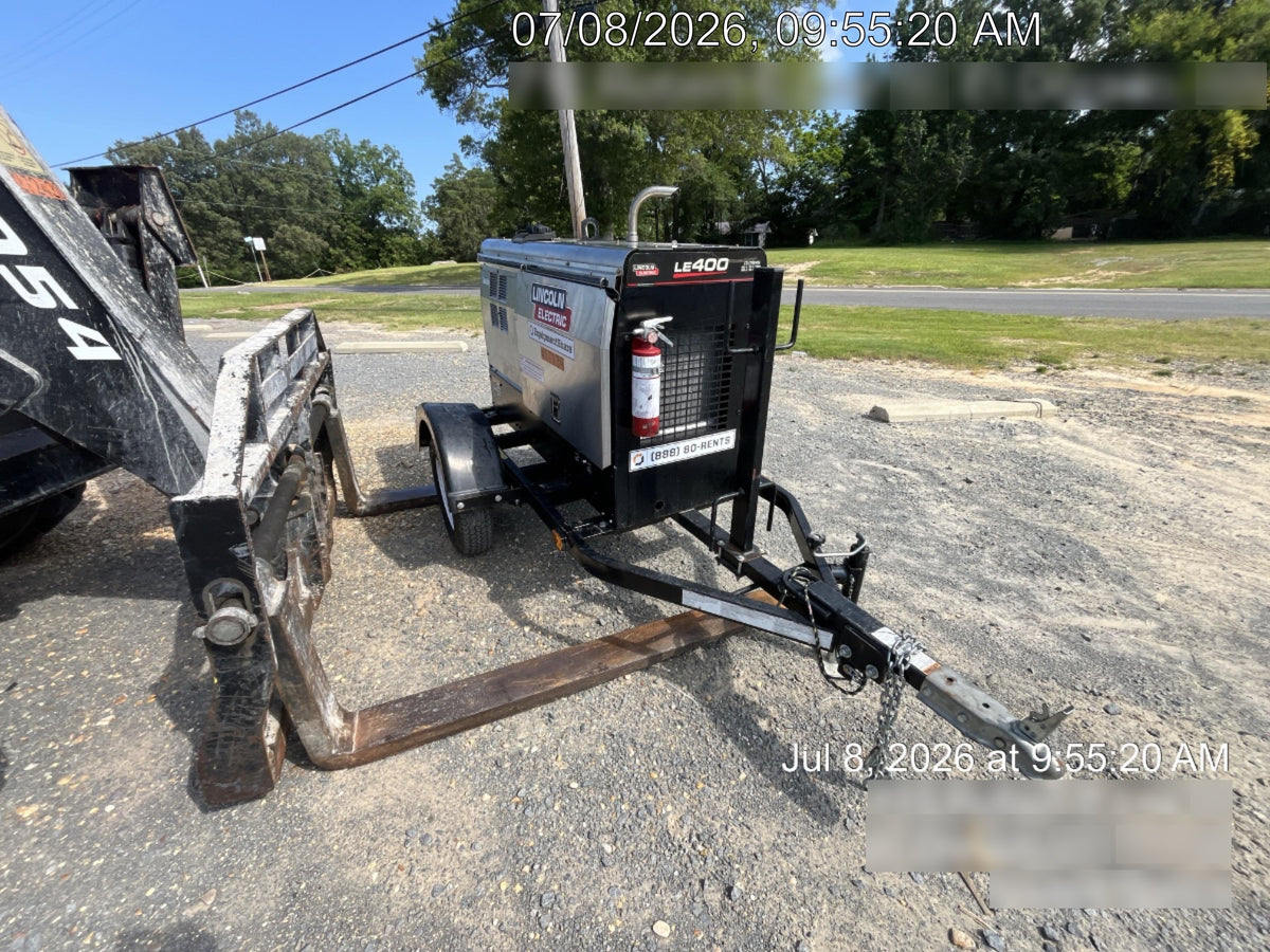 2024 Lincoln Electric LE400 Kubota V1505, Trlr, Cable Rack, Light Kit, ES Decals, T3
