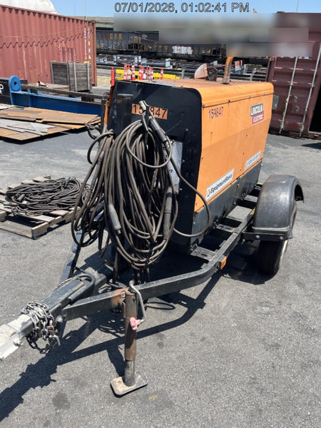 2021 Lincoln Electric Vantage 322 Vantage 322 Ready Pak 3 w/ Decals, ORANGE (includes trailer, cable rack, fender light kit) NO Telematics