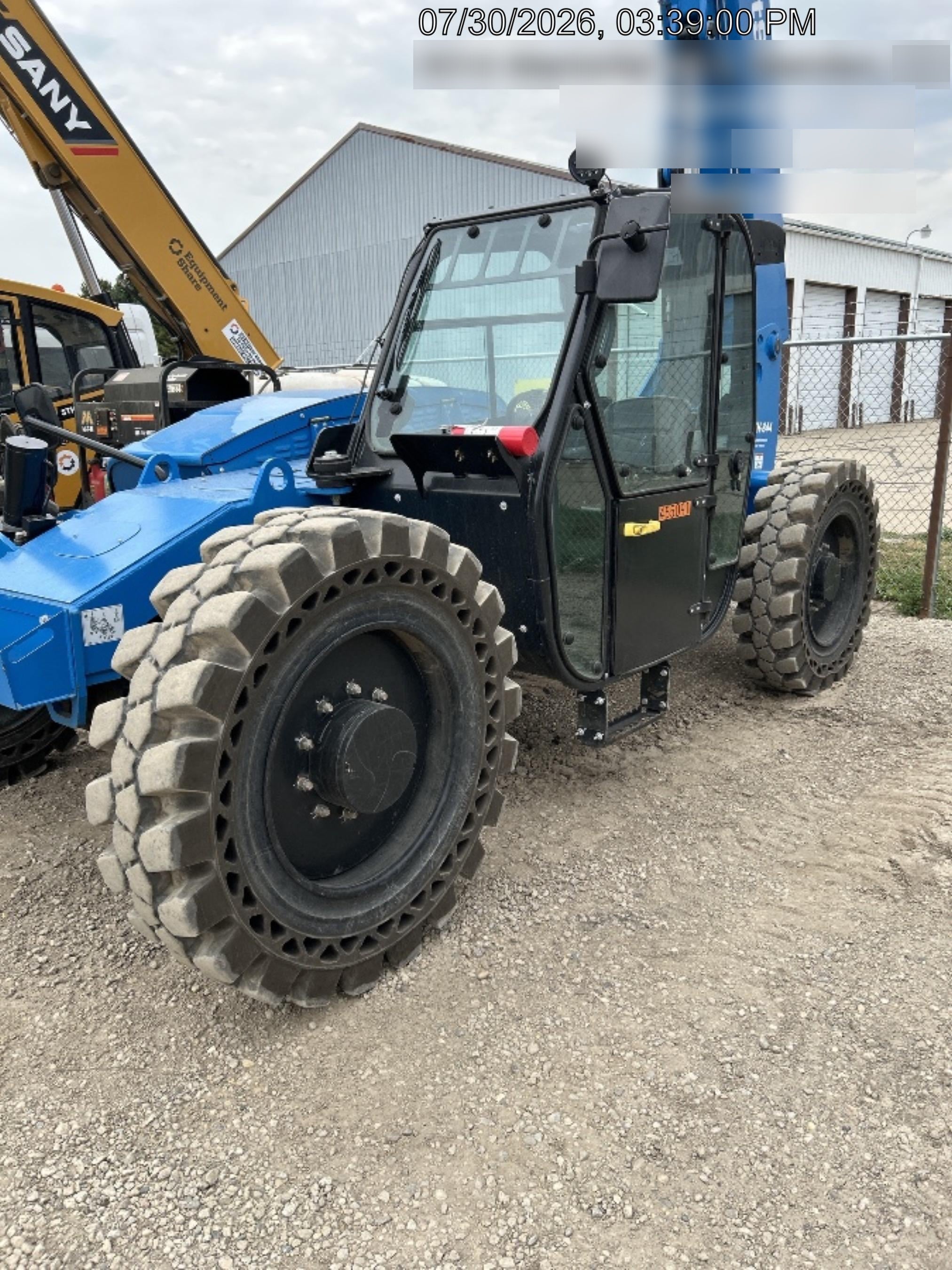 2024 Genie GTH-844 74Hp Dsl, Cab/Heat/Air, Sld Tires, LED WL, Bcn, L Hook, T3 + Access Control