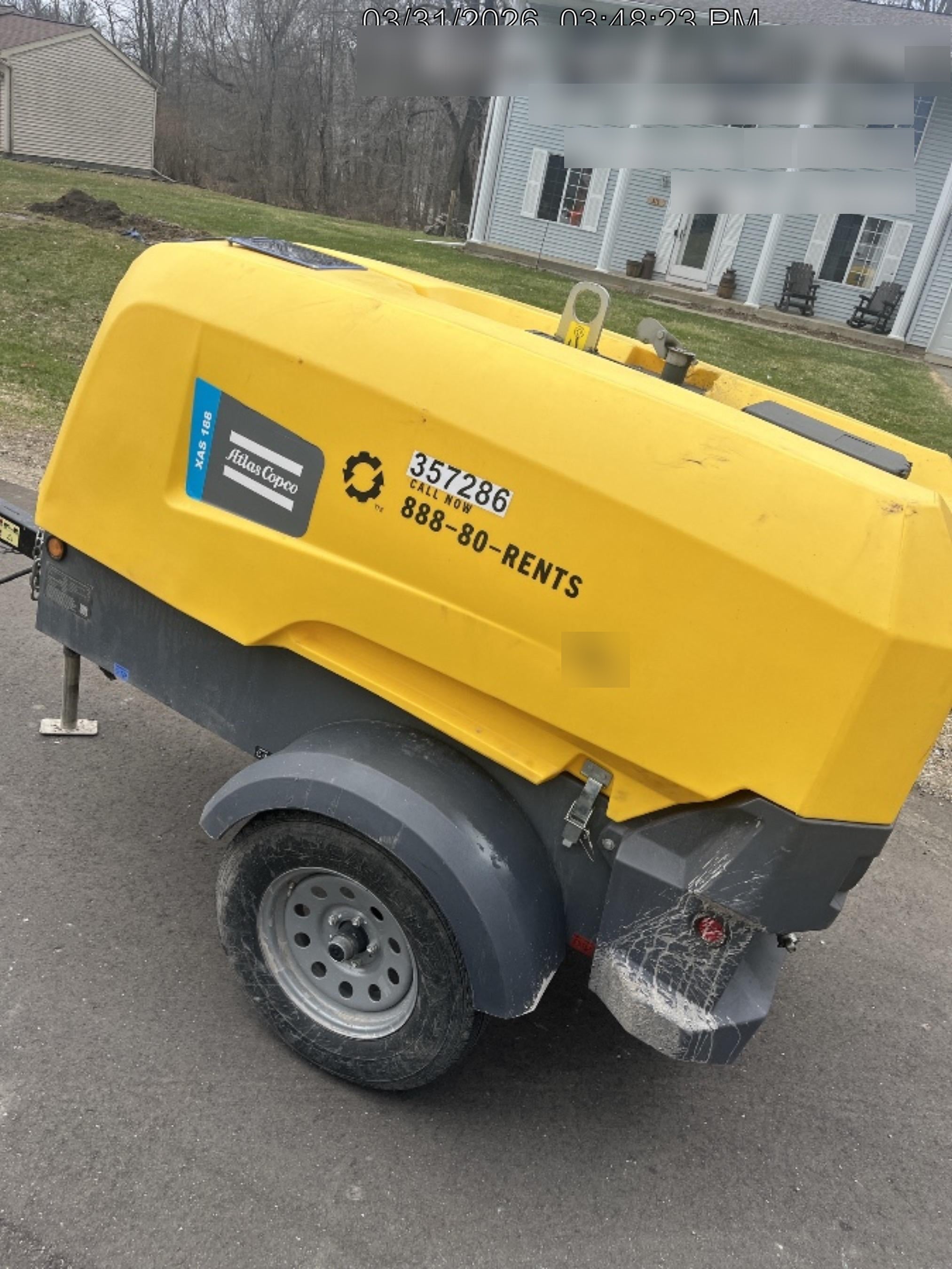 2023 ATLAS COPCO XAS188 CWK