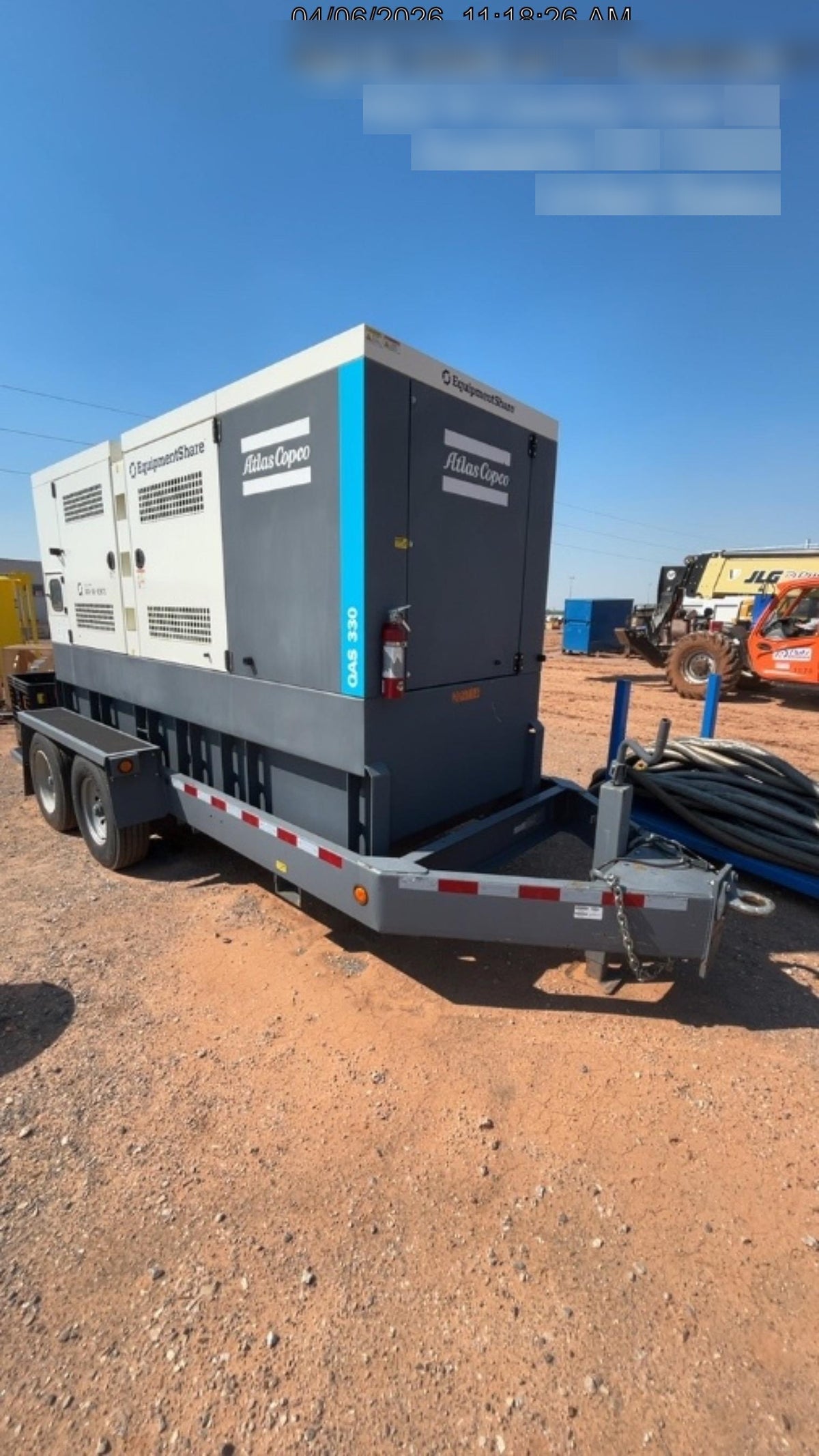 2022 ATLAS COPCO QAS 330