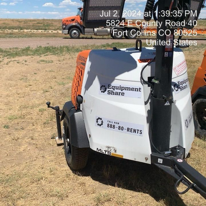 2024 Generac MLT2 Diesel, Flex Switch 120V Input, Powerzone Controller, 
(4) 320W LED Lights, 4kW Generator, 39.9 Gal Fuel Tank, 2" Ball, T3