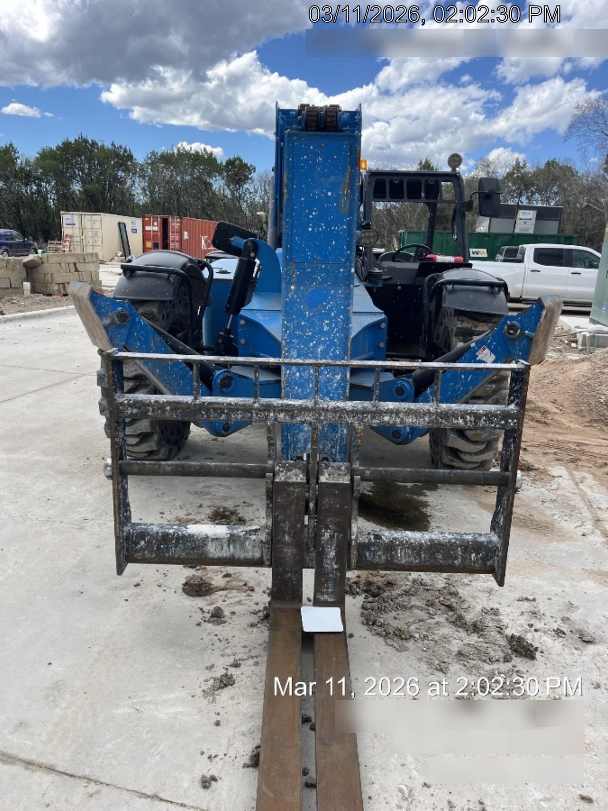 2017 Genie GTH-1056 Genie GTH1056, Solid Tires, 60" carriage, Light Kit, Open ROPS