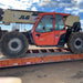 2019 JLG 1255 JLG 1255 T4F w/Full Cab, HVAC, Solid Tires, Work Lights/Beacon, 60" Carriage/Forks