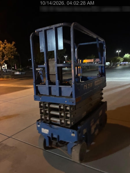 2020 Genie GS-1930 Solid Non Marking Tires, Beacon, Folding rails with half height swing gate