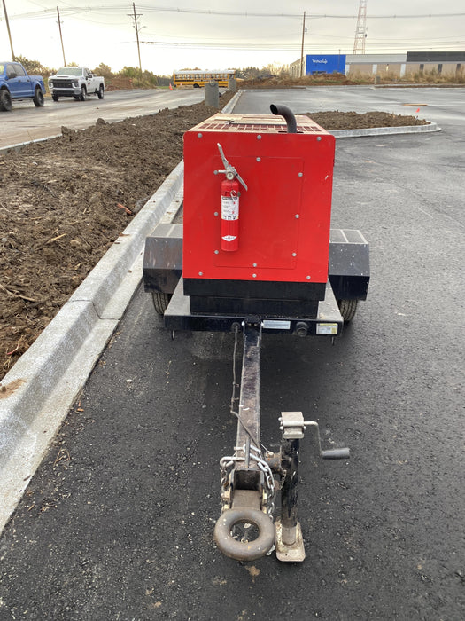 2022 Shindaiwa DGW400MDL Kubota D902 Engine, 23 HP, Dual Op Welder, Wire, Arc, Droop Stick, Tig, and CC Stick Functionality, Simulphase, 3 Phase and 1 Phase Gen Output, Single Axle NB Trlr, Slr Trckl Chrg 12V 12W, Fire Ext