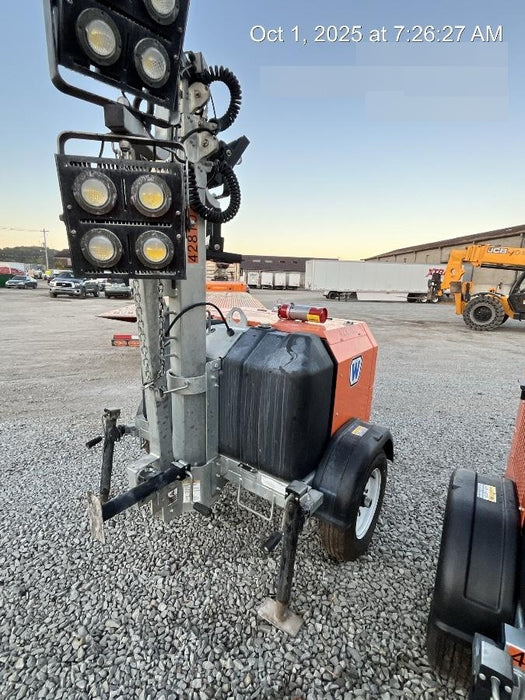 2024 Wanco WLTT-4MM4K Diesel, Deep Sea Controller, Shore Power Plug, Auto Start, (4) 350W LED Floodlights, 4kW Generator, 60 Gal Fuel Tank, 2" Ball, T3