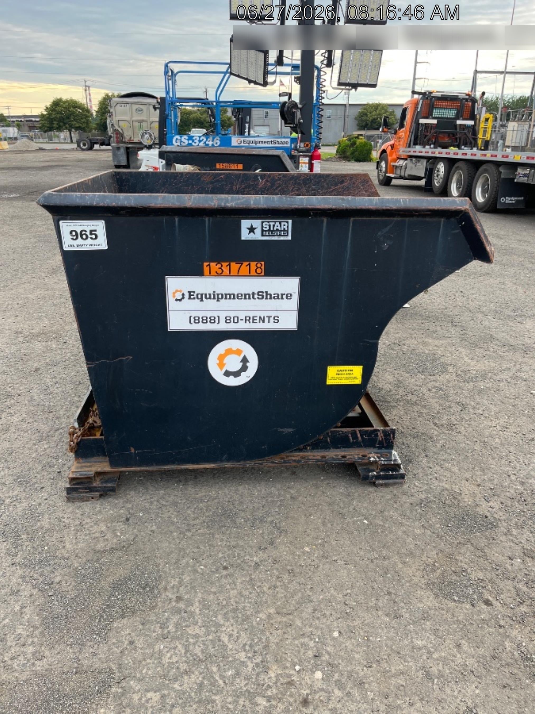 2021 STAR INDUSTRIES M-1820 - Self-Dump Hopper