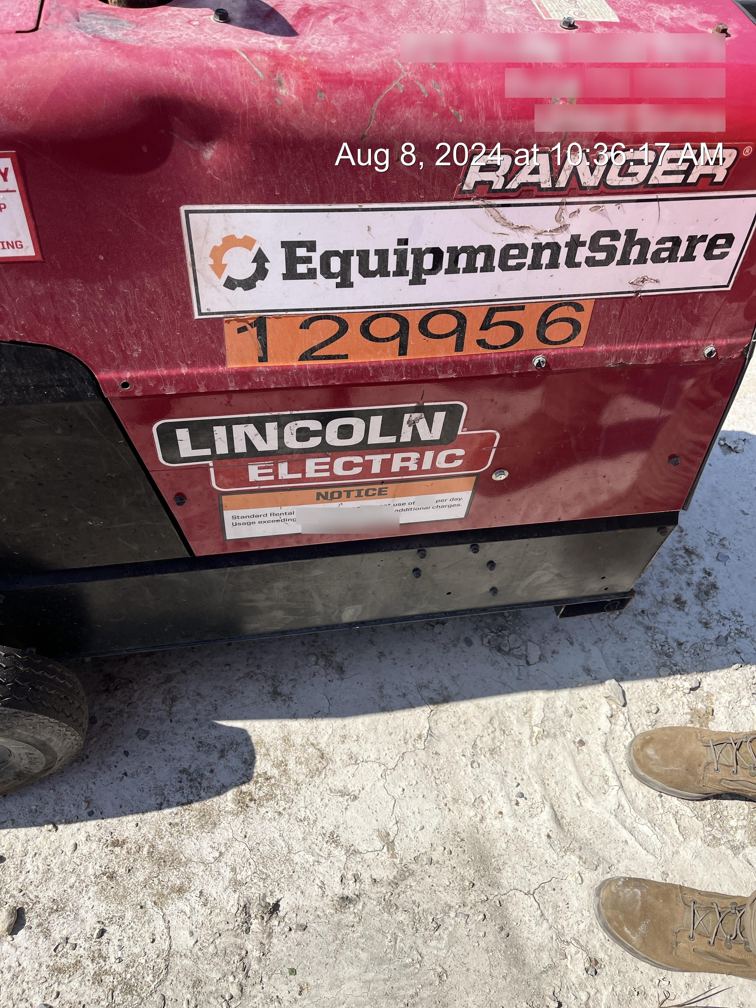 2021 Lincoln Electric Ranger 305 LPG K3430-1, Ranger 305 LPG, Undercarriage, Tank Holder & Strap, 10kw AC Gen, 25hp Kohler LPG Eng