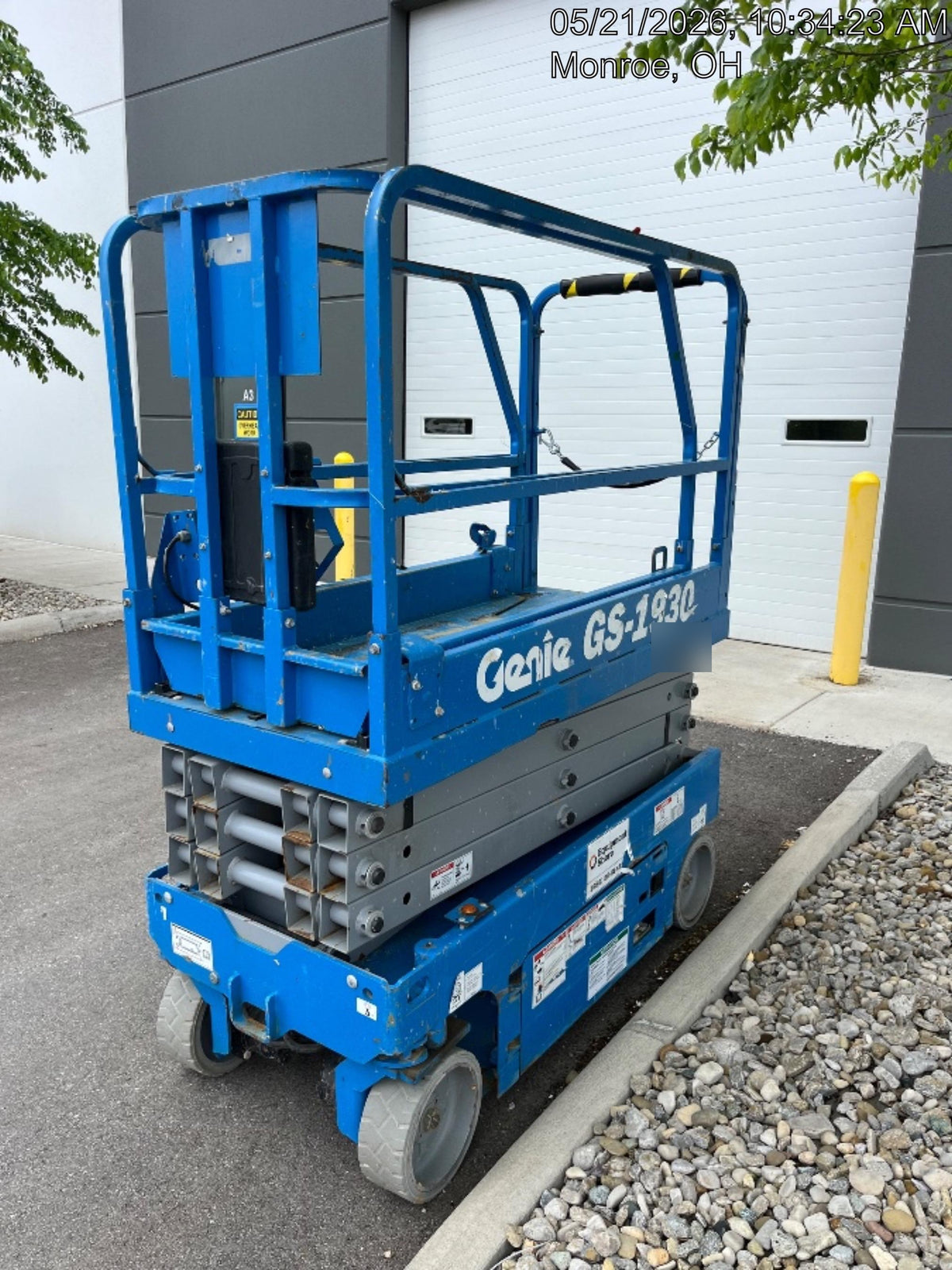 2018 Genie GS-1930 Genie GS-1930 w/Fixed Rail, Chain Entry