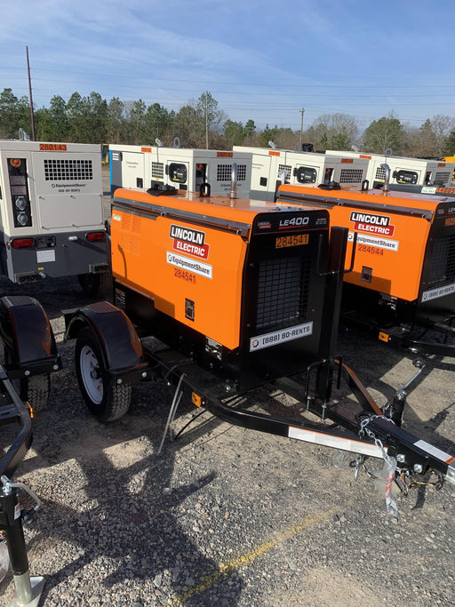 2022 Lincoln Electric LE400 Kubota V1505, Trlr, Cable Rack, Light Kit, ES Decals, T3